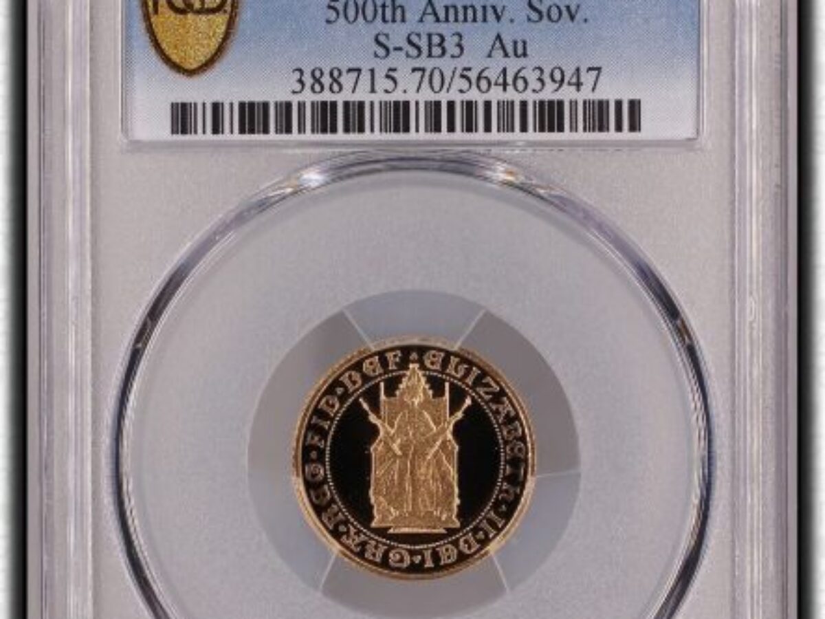 2022年イギリスエリザベス2世追悼1/2ソブリン金貨PCGS PR70DCAM 2022年