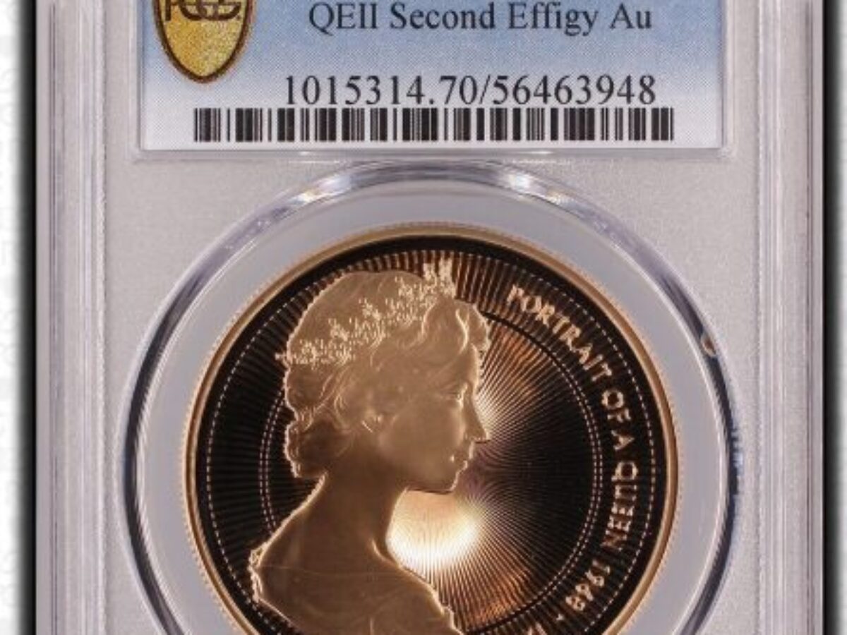 2026年 イギリス エリザベス2世 5ポンド金貨 PCGS PR70DC - Sovereign Hub