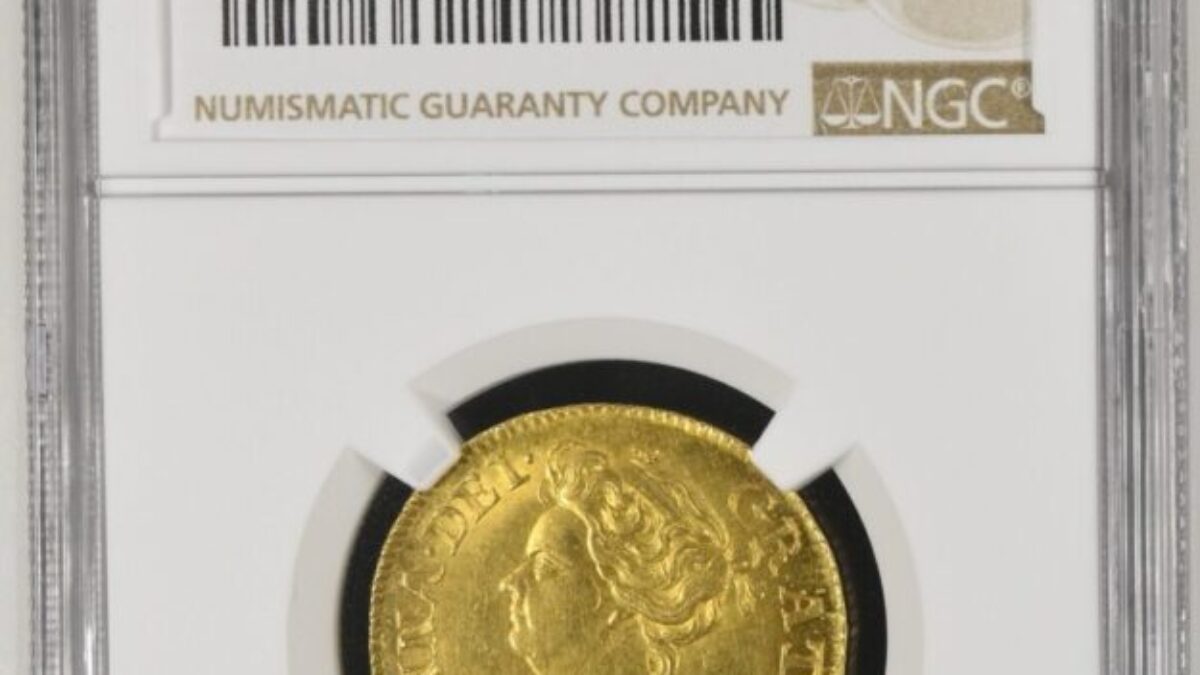 1713年 イギリス アン女王 ギニー金貨 NGC MS63 - Sovereign Hub