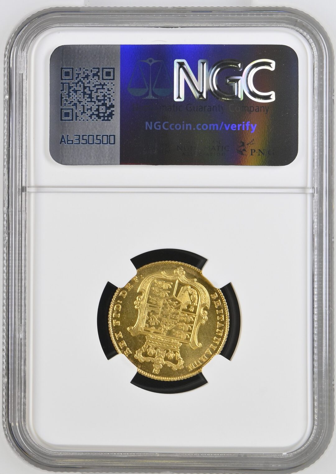 1826 George IV Sovereign Gold Coin NGC MS64 - Image 2